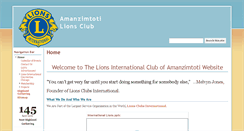 Desktop Screenshot of amanzimtoti-lions.org